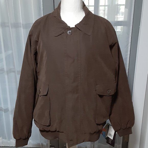 Men's Brown Coat by Canyon Guide Outfitters Size Medium NWT - Picture 1 of 7